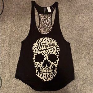 Affliction tank top